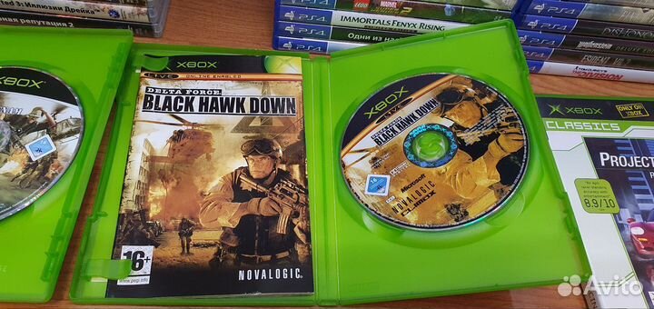 Лицензионные диски с играми для Xbox Original