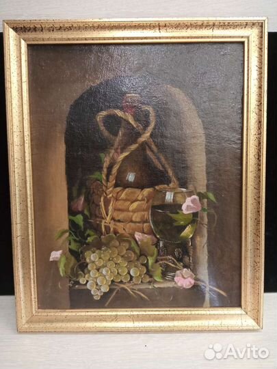 Картина маслом в раме