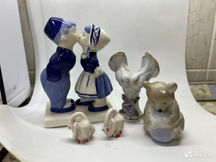 Фарфоровые статуэтки СССР лфз