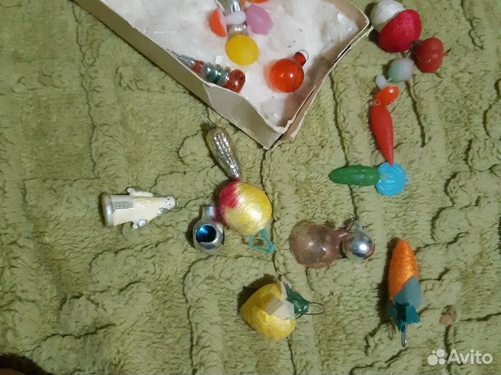 Елочные игрушки малютка СССР