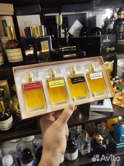 Подарочный набор парфюм духи с шиммером