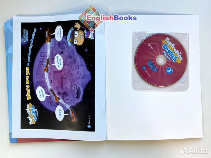 Poptropica english island 3, комплект (PB,AB,CD)