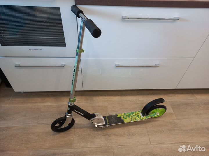 Самокат с большими колесами