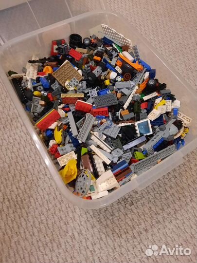 Подарите ребёнку радость: Лего ящик 4 кг