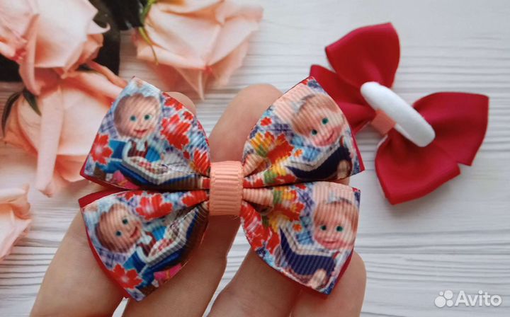 Бантики для волос