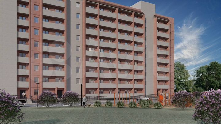 1-к. квартира, 38,6 м², 2/9 эт.