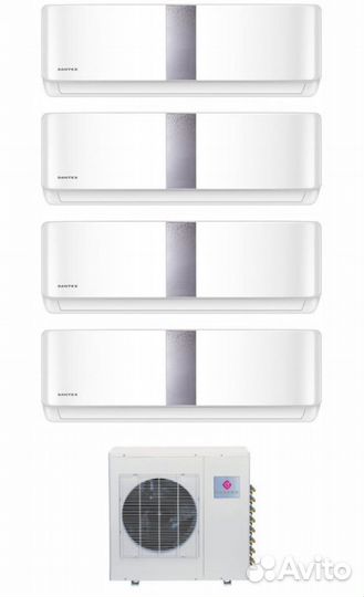 Dantex RK-4M36HM2E-W + RK-M09CN 4 шт