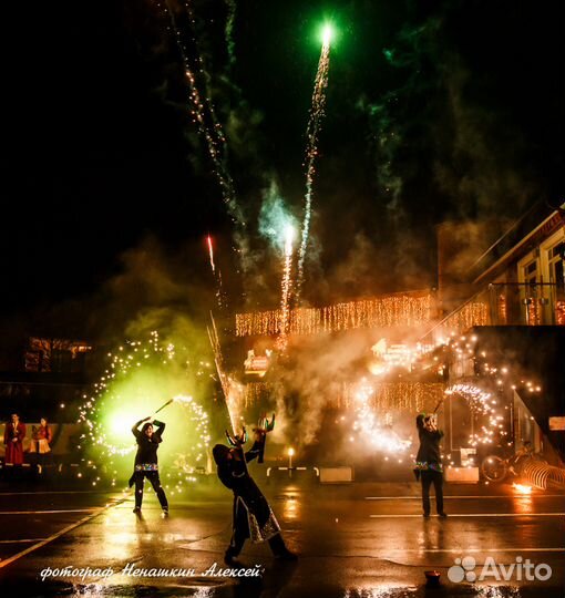 Огненное шоу, Майкоп, Курганинск, Лабинск