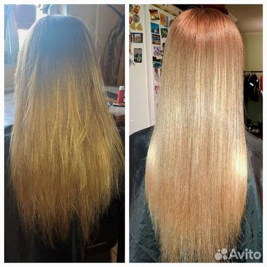 Кератиновое выпрямление, ботокс для волос