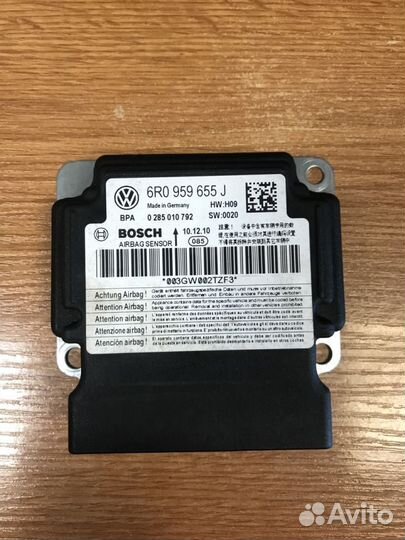 Блок управления SRS для Volkswagen Polo Sedan