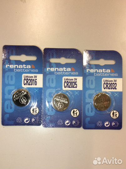 Батарейки CR2032