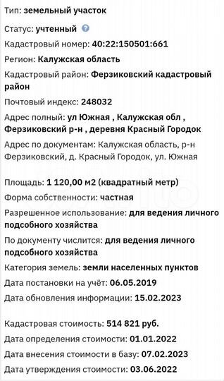 Участок 11,2 сот. (ИЖС)