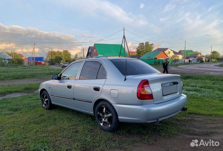 Hyundai Accent 1.5 МТ, 2008, 252 000 км