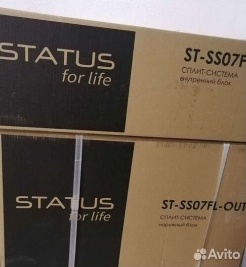 Сплит система (кондиционер) Status for life 7 новы
