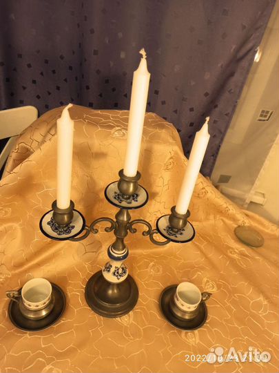 Подсвечник канделябр