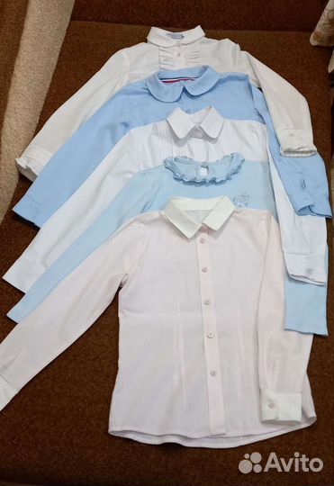 Рубашка школьная для девочки