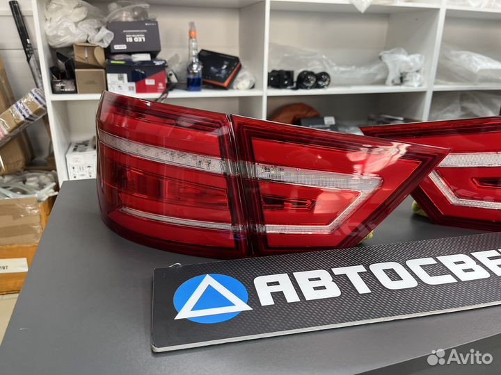 Тюнинг LED задние фонари Лада Веста Красные