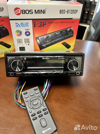 Магнитола процессорная блютуз BOS-mini 812 813DSP