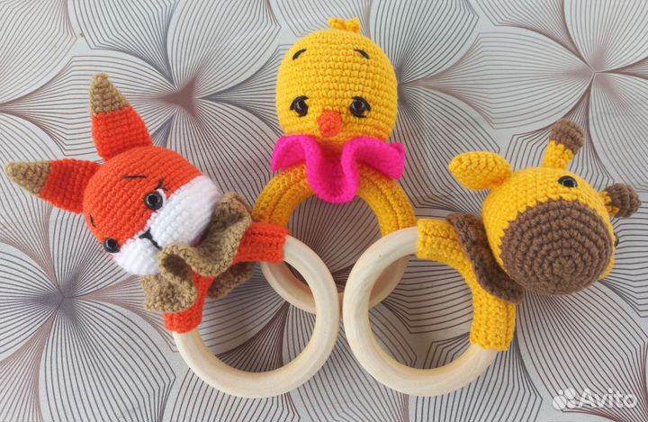 Игрушка - Погремушка - Грызунок