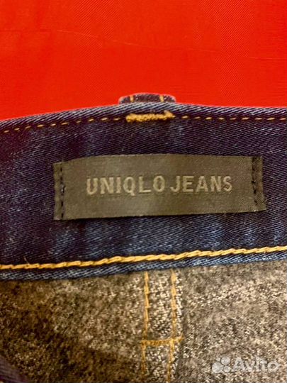 Джинсы uniqlo женские утепленные