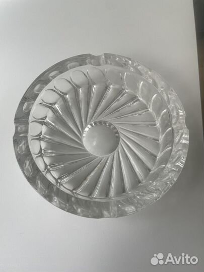 Перельница хрусталь СССР