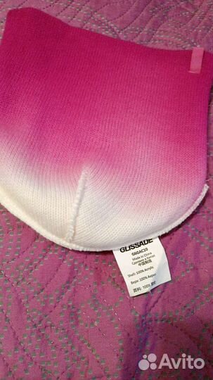 Шапка женская и перчатки