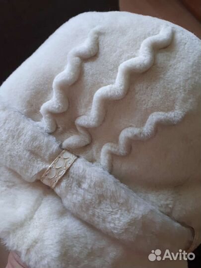 Шапка норковая женская