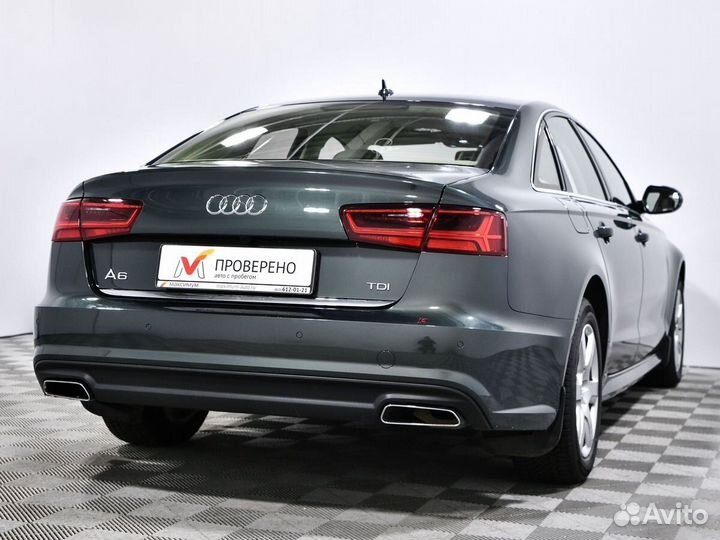 Audi A6 2.0 AMT, 2017, 90 618 км