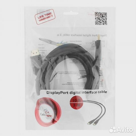 Кабель DisplayPort v1.2 3 м