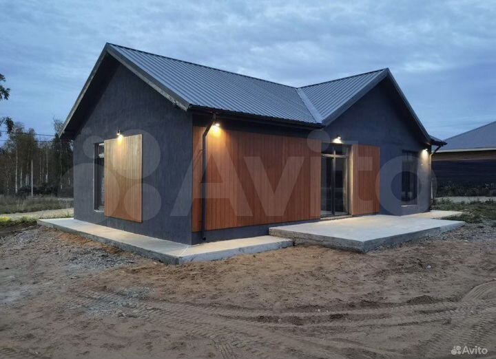 Дом 105 м² на участке 10 сот.