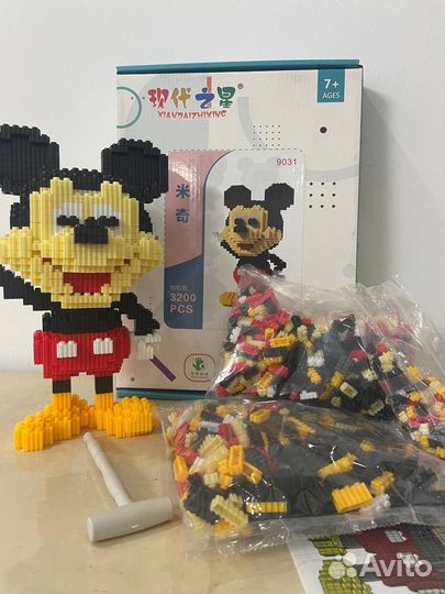 3D конструктор из миниблоков