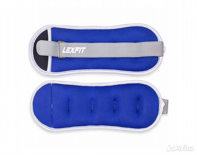 Утяжелители USA Style lexfit 1 кг LKW-1220-1, для