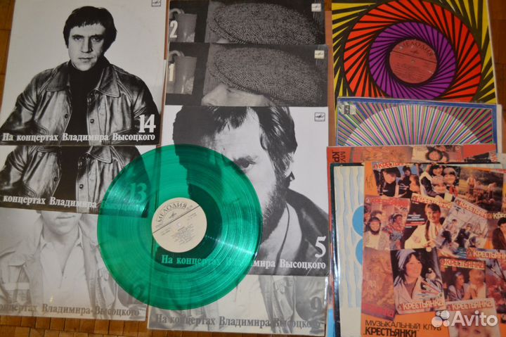 Грампластинки 70-90 годов в отличном состоянии