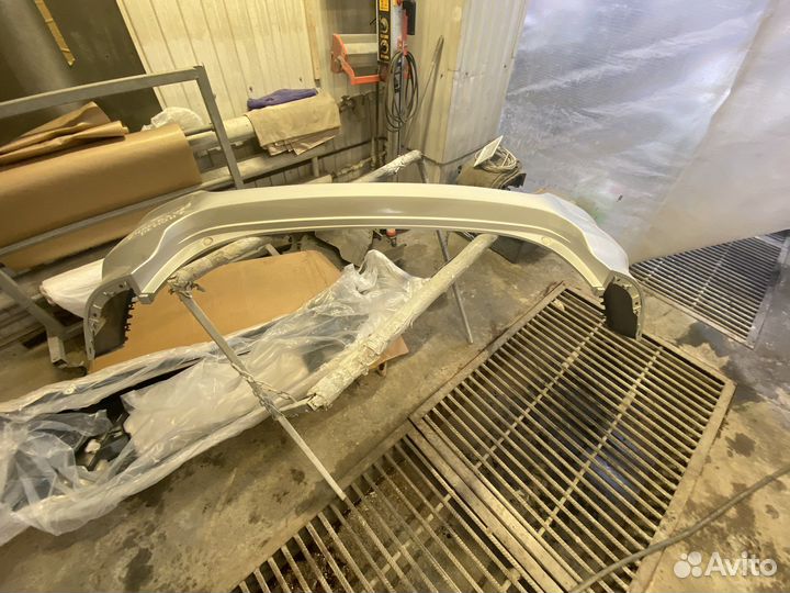 Задний бампер rio x line