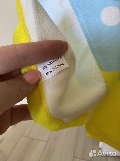 Пляжное полотенце детское на мальчика