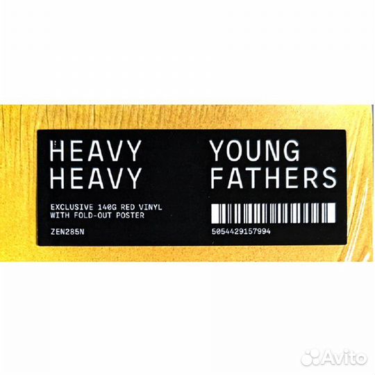 Young Fathers / Heavy Heavy (Coloured Vinyl)(LP)