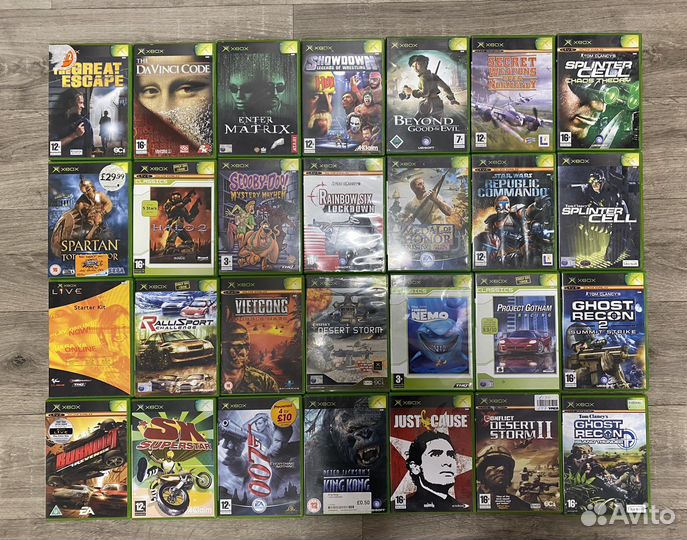 Xbox original игры