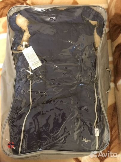 Зимний конверт Esspеrо Lukаs в коляску на овчине