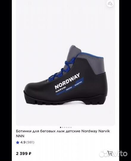 Лыжные ботинки