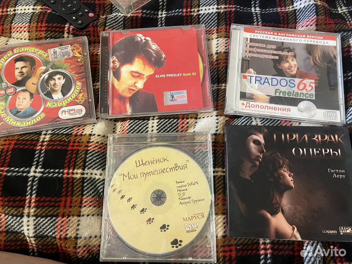 Аудиокассеты, диски