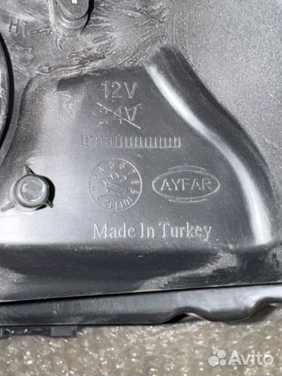Фара передняя правая renault Duster 2010