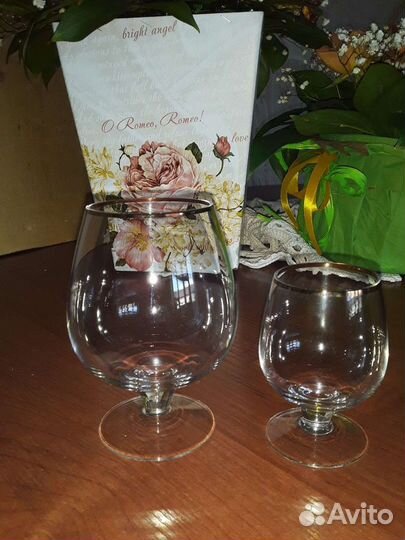 Бокалы, рюмки