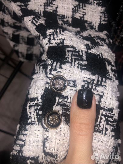 Твидовый пиджак zara новая коллекция