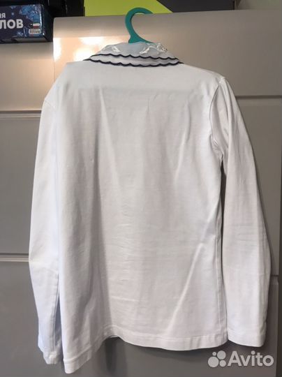 Блузка белая 134