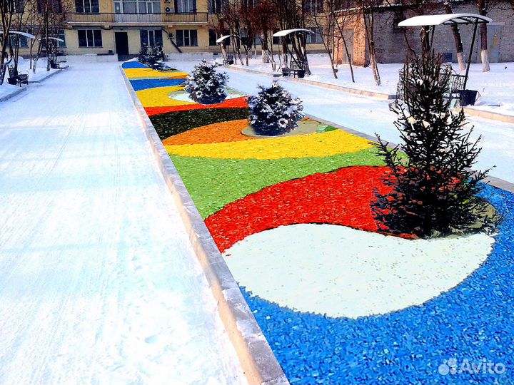 Декоративный щебень