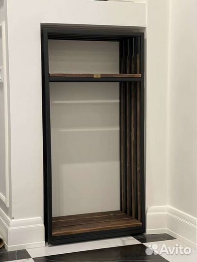 Металлическая дровница