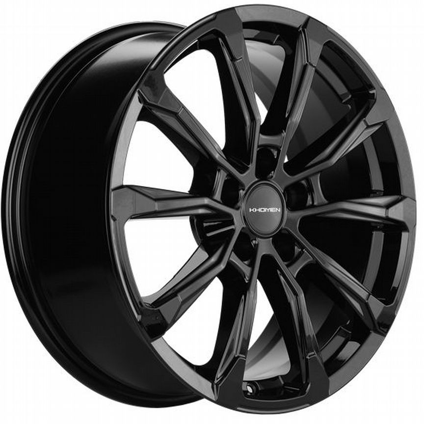 Khomen 1808 : 7,5x18 5*108 Et:46 Dia:63,3 Black