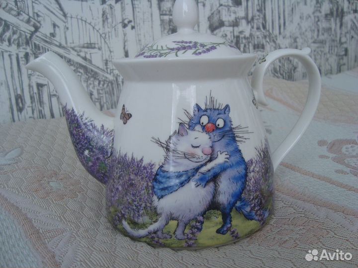 Чайник Blue cats collection