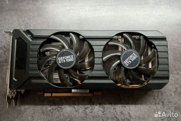 Видеокарта GTX 1060 6gb palit