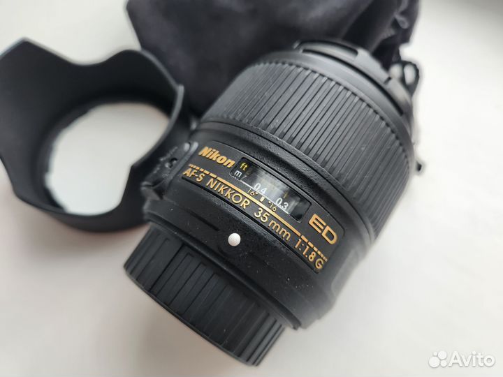 Объектив Nikon 35mm f/1.8G ED FX